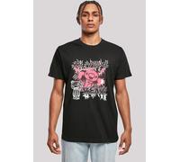 T-Shirt F4NT4STIC "Gloomy Bear The Naughty Grizzly", Herren, Gr. XL, schwarz, Obermaterial: 100% Baumwolle, regular fit, Rundhals, ohne Bündchen, Shirts T-Shirt, Premium Qualität (50093849-XL) schwarz