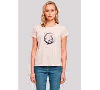 T-Shirt F4NT4STIC "Gothic Valentinstag Skelett Mond", Damen, Gr. L, pink, Obermaterial: 100% Baumwolle, oversize, Rundhals, ohne Bündchen, Shirts T-Shirt, Premium Qualität (32313314-L) pink