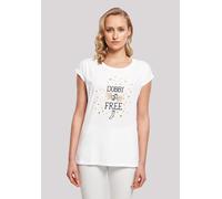 T-Shirt F4NT4STIC "Harry Potter Dobby Is Free", Damen, Gr. L, weiß, Obermaterial: 100% Baumwolle, regular fit, Rundhals, ohne Bündchen, Shirts T-Shirt, Print (48460739-L) weiß