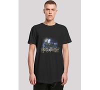 T-Shirt F4NT4STIC "Harry Potter Hogwarts Castle", Damen, Gr. XXL, schwarz, Obermaterial: 100% Baumwolle, regular fit, Rundhals, ohne Bündchen, Shirts T-Shirt, Print (32875131-XXL) schwarz