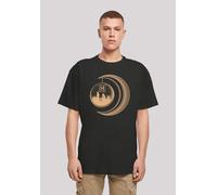 T-Shirt F4NT4STIC "Harry Potter Hogwarts Moon", Damen, Gr. 3XL, schwarz, Obermaterial: 100% Baumwolle, oversize, Rundhals, ohne Bündchen, Shirts T-Shirt, Print (51719712-XXXL) schwarz