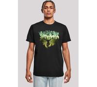 T-Shirt F4NT4STIC "Harry Potter Magical Forest", Damen, Gr. 3XL, schwarz, Obermaterial: 100% Baumwolle, regular fit, Rundhals, ohne Bündchen, Shirts T-Shirt, Print (63283047-XXXL) schwarz