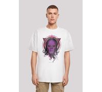 T-Shirt F4NT4STIC "Harry Potter Neon Death Eater", Herren, Gr. XXL, weiß, Obermaterial: 100% Baumwolle, oversize, Rundhals, ohne Bündchen, Shirts T-Shirt, Print (32537766-XXL) weiß