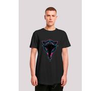 T-Shirt F4NT4STIC "Harry Potter Neon Dementor", Damen, Gr. XXL, schwarz, Obermaterial: 100% Baumwolle, regular fit, Rundhals, ohne Bündchen, Shirts T-Shirt, Print (76635816-XXL) schwarz