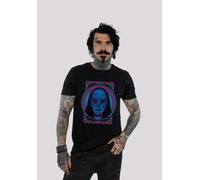 T-Shirt F4NT4STIC "Harry Potter Neon Todesser", Damen, Gr. M, schwarz, Obermaterial: 100% Baumwolle, regular fit, Rundhals, ohne Bündchen, Shirts T-Shirt, Print (20391208-M) schwarz