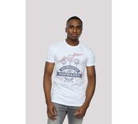 T-Shirt F4NT4STIC "Harry Potter Quidditch Hogwarts", Herren, Gr. 5XL, weiß, Obermaterial: 100% Baumwolle, regular fit, Rundhals, ohne Bündchen, Shirts T-Shirt, Print (60241367-5XL) weiß