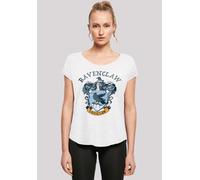 T-Shirt F4NT4STIC "Harry Potter Ravenclaw Crest", Damen, Gr. S, weiß, Obermaterial: 100% Baumwolle, regular fit, Rundhals, ohne Bündchen, Shirts T-Shirt, Print (67878003-S) weiß