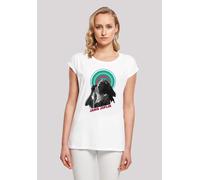 T-Shirt F4NT4STIC "Janis Joplin Halo Photo'", Damen, Gr. XS, weiß, Obermaterial: 100% Baumwolle, regular fit, Rundhals, ohne Bündchen, Shirts T-Shirt, Print (75321430-XS) weiß