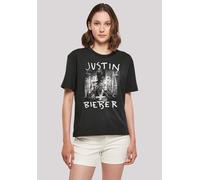 T-Shirt F4NT4STIC "Justin Bieber Purpose Album Cover", Damen, Gr. 5XL, schwarz, Obermaterial: 100% Baumwolle, oversize, Rundhals, ohne Bündchen, Shirts T-Shirt, Premium Qualität, Musik, By Rock Off (4