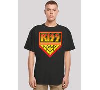 T-Shirt F4NT4STIC "Kiss Army Logo", Herren, Gr. 4XL, schwarz, Obermaterial: 100% Baumwolle, oversize, Rundhals, ohne Bündchen, Shirts T-Shirt, Premium Qualität (82157641-4XL) schwarz