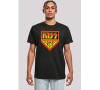T-Shirt F4NT4STIC "Kiss Army Logo", Herren, Gr. 5XL, schwarz, Obermaterial: 100% Baumwolle, regular fit, Rundhals, ohne Bündchen, Shirts T-Shirt, Premium Qualität (20057246-5XL) schwarz