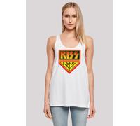 T-Shirt F4NT4STIC "Kiss Rock Band Army Logo", Damen, Gr. M, weiß, Obermaterial: 100% Baumwolle, regular fit, Rundhals, ohne Bündchen, Shirts T-Shirt, Premium Qualität, Musik, By Rock Off (41221349-M)