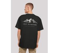 T-Shirt F4NT4STIC "Lost in nature", Damen, Gr. 5XL, schwarz, Obermaterial: 100% Baumwolle, oversize, Rundhals, ohne Bündchen, Shirts T-Shirt, Print (22560705-5XL) schwarz