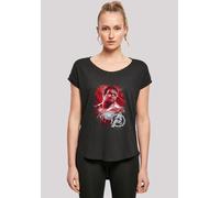 T-Shirt F4NT4STIC "Marvel Avengers Endgame Hulk Brushed", Damen, Gr. 4XL, schwarz, Obermaterial: 100% Baumwolle, regular fit, Rundhals, ohne Bündchen, Shirts T-Shirt, Damen,Premium Merch,Lang,Longshir