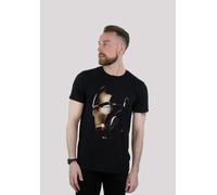 T-Shirt F4NT4STIC "Marvel Avengers Endgame Iron Man Helm", Damen, Gr. 5XL, schwarz, Obermaterial: 100% Baumwolle, regular fit, Rundhals, ohne Bündchen, Shirts T-Shirt, Print (19558546-5XL) schwarz