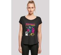 T-Shirt F4NT4STIC "Marvel Comics Morbius Midnight Sons", Damen, Gr. 3XL, schwarz, Obermaterial: 100% Baumwolle, regular fit, Rundhals, ohne Bündchen, Shirts T-Shirt, Damen,Premium Merch,Lang,Longshirt