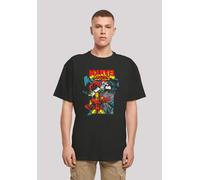 T-Shirt F4NT4STIC "Marvel Comics Trio Pose", Damen, Gr. 3XL, schwarz, Obermaterial: 100% Baumwolle, oversize, Rundhals, ohne Bündchen, Shirts T-Shirt, Print (27451203-XXXL) schwarz