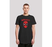 T-Shirt F4NT4STIC "Marvel Deadpool Seriously", Herren, Gr. M, schwarz, Obermaterial: 100% Baumwolle, regular fit, Rundhals, ohne Bündchen, Shirts T-Shirt, Print (23708560-M) schwarz