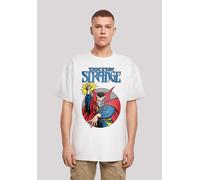 T-Shirt F4NT4STIC "Marvel Doctor Strange Circle", Herren, Gr. XL, weiß, Obermaterial: 100% Baumwolle, oversize, Rundhals, ohne Bündchen, Shirts T-Shirt, Print (64213959-XL) weiß
