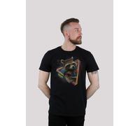 T-Shirt F4NT4STIC "Marvel Guardians of the Galaxy", Damen, Gr. M, schwarz, Obermaterial: 100% Baumwolle, regular fit, Rundhals, ohne Bündchen, Shirts T-Shirt, Print (21627115-M) schwarz