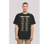 T-Shirt F4NT4STIC "Marvel Guardians of the Galaxy Groot", Damen, Gr. 5XL, schwarz, Obermaterial: 100% Baumwolle, oversize, Rundhals, ohne Bündchen, Shirts T-Shirt, Print (83187559-5XL) schwarz