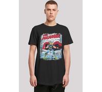 T-Shirt F4NT4STIC "Marvel Thor Asgard", Damen, Gr. XL, schwarz, Obermaterial: 100% Baumwolle, regular fit, Rundhals, ohne Bündchen, Shirts T-Shirt, Print (35916754-XL) schwarz