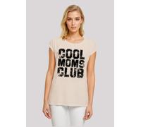 T-Shirt F4NT4STIC "Mothers Day Modern Love Statement Trendy Slogan", Damen, Gr. L, weiß (sandweiß), Obermaterial: 100% Baumwolle, regular fit, Rundhals, ohne Bündchen, Shirts T-Shirt, Premium Qualität