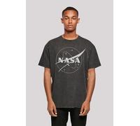 T-Shirt F4NT4STIC "NASA Classic Insignia Logo", Damen, Gr. XS, schwarz, Obermaterial: 100% Baumwolle, oversize, Rundhals, ohne Bündchen, Shirts T-Shirt, Print (95568838-XS) schwarz