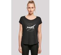 T-Shirt F4NT4STIC "NASA Classic Insignia Monochrome", Damen, Gr. L, schwarz, Obermaterial: 100% Baumwolle, regular fit, Rundhals, ohne Bündchen, Shirts T-Shirt, Print (81638924-L) schwarz