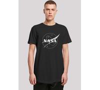 T-Shirt F4NT4STIC "NASA Classic Insignia Monochrome", Herren, Gr. M, schwarz, Obermaterial: 100% Baumwolle, regular fit, Rundhals, ohne Bündchen, Shirts T-Shirt, Print (53732925-M) schwarz