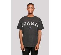 T-Shirt F4NT4STIC "NASA Collegiate Logo", Damen, Gr. XL, schwarz, Obermaterial: 100% Baumwolle, oversize, Rundhals, ohne Bündchen, Shirts T-Shirt, Print (77037725-XL) schwarz