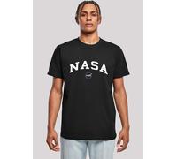 T-Shirt F4NT4STIC "NASA Collegiate Logo", Damen, Gr. XL, schwarz, Obermaterial: 100% Baumwolle, regular fit, Rundhals, ohne Bündchen, Shirts T-Shirt, Herren,Premium Merch,Regular-Fit,Basic,Bedruckt (9