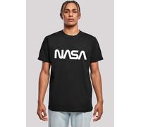 T-Shirt F4NT4STIC "NASA Modern Logo Black", Damen, Gr. XXL, schwarz, Obermaterial: 100% Baumwolle, regular fit, Rundhals, ohne Bündchen, Shirts T-Shirt, Herren,Premium Merch,Regular-Fit,Basic,Bedruckt