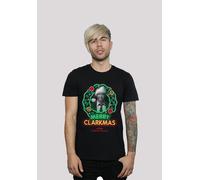 T-Shirt F4NT4STIC "National Lampoon's Merry Clarkmas", Damen, Gr. 5XL, schwarz, Obermaterial: 100% Baumwolle, regular fit, Rundhals, ohne Bündchen, Shirts T-Shirt, Print (68066102-5XL) schwarz