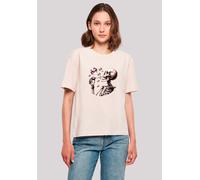 T-Shirt F4NT4STIC "Niedliches Goth Skelett Herz Seifenblasen", Damen, Gr. 4XL, pink, Obermaterial: 100% Baumwolle, oversize, Rundhals, ohne Bündchen, Shirts T-Shirt, Premium Qualität (98885528-4XL) pi