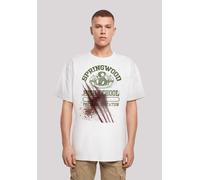 T-Shirt F4NT4STIC "Nightmare On Elm Street", Herren, Gr. XS, weiß, Obermaterial: 100% Baumwolle, oversize, Rundhals, ohne Bündchen, Shirts T-Shirt, Print (66691762-XS) weiß