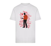 T-Shirt F4NT4STIC "Nightmare On Elm Street Official Freddy Krüger", Herren, Gr. M, weiß, Obermaterial: 100% Baumwolle, regular fit, Rundhals, ohne Bündchen, Shirts T-Shirt, Official Merch (76140805-M)