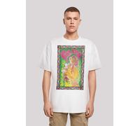 T-Shirt F4NT4STIC "Pink Floyd Marquee 1966", Damen, Gr. L, weiß, Obermaterial: 100% Baumwolle, oversize, Rundhals, ohne Bündchen, Shirts T-Shirt, Print (89631756-L) weiß