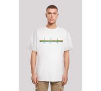 T-Shirt F4NT4STIC "Pink Floyd Rock Band Album DSOTM", Herren, Gr. S, weiß, Obermaterial: 100% Baumwolle, oversize, Rundhals, ohne Bündchen, Shirts T-Shirt, Print (48037844-S) weiß