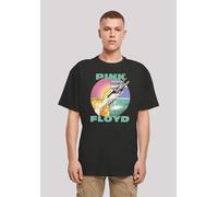 T-Shirt F4NT4STIC "Pink Floyd Wish You Were Here Rock Band Album", Damen, Gr. 3XL, schwarz, Obermaterial: 100% Baumwolle, oversize, Rundhals, ohne Bündchen, Shirts T-Shirt, Print (98194135-XXXL) schwa