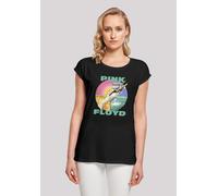 T-Shirt F4NT4STIC "Pink Floyd Wish You Were Here Rockband", Damen, Gr. M, schwarz, Obermaterial: 100% Baumwolle, regular fit, Rundhals, ohne Bündchen, Shirts T-Shirt, Damen,Premium Merch,Regular-Fit,K