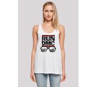 T-Shirt F4NT4STIC "Run DMC Hip-Hop Music Band NYC", Damen, Gr. L, weiß, Obermaterial: 100% Baumwolle, regular fit, Rundhals, ohne Bündchen, Shirts T-Shirt, Musik,Band,Logo (44209652-L) weiß