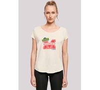 T-Shirt F4NT4STIC "Sex Education Moordale M Collage Netflix TV Series", Damen, Gr. S, weiß (sandweiß), Obermaterial: 100% Baumwolle, regular fit, Rundhals, ohne Bündchen, Shirts T-Shirt, Premium Quali