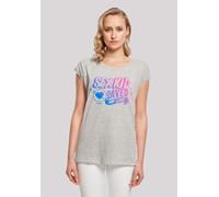 T-Shirt F4NT4STIC "Sex Education Sex Kid Blend", Damen, Gr. 4XL, grau (erdgrau), Obermaterial: 100% Baumwolle, regular fit, Rundhals, ohne Bündchen, Shirts T-Shirt, Premium Qualität (42720731-4XL) erd