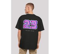 T-Shirt F4NT4STIC "SIlvester Party Happy People Only", Damen, Gr. XL, schwarz, Obermaterial: 100% Baumwolle, oversize, Rundhals, ohne Bündchen, Shirts T-Shirt, Print (77633567-XL) schwarz