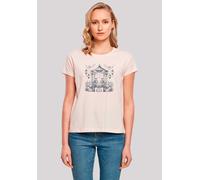 T-Shirt F4NT4STIC "Skelett Paar Valentinstag", Damen, Gr. 4XL, pink, Obermaterial: 100% Baumwolle, oversize, Rundhals, ohne Bündchen, Shirts T-Shirt, Premium Qualität (27826704-4XL) pink