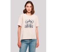 T-Shirt F4NT4STIC "Skelett Paar Valentinstag", Damen, Gr. XL, pink, Obermaterial: 100% Baumwolle, oversize, Rundhals, ohne Bündchen, Shirts T-Shirt, Premium Qualität (16492608-XL) pink