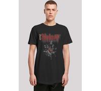 T-Shirt F4NT4STIC "Slipknot Metal Band", Damen, Gr. S, schwarz, Obermaterial: 100% Baumwolle, regular fit, Rundhals, ohne Bündchen, Shirts T-Shirt, Print (58693141-S) schwarz