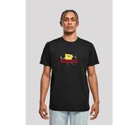 T-Shirt F4NT4STIC "Spongebob Schwammkopf WHATEVER", Damen, Gr. 4XL, schwarz, Obermaterial: 100% Baumwolle, regular fit, Rundhals, ohne Bündchen, Shirts T-Shirt, Herren,Premium Merch,Regular-Fit,Basic,