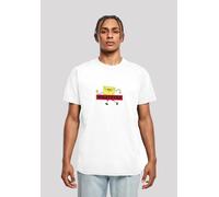 T-Shirt F4NT4STIC "Spongebob Schwammkopf WHATEVER", Damen, Gr. L, weiß, Obermaterial: 100% Baumwolle, regular fit, Rundhals, ohne Bündchen, Shirts T-Shirt, Herren,Premium Merch,Regular-Fit,Basic,Bedru